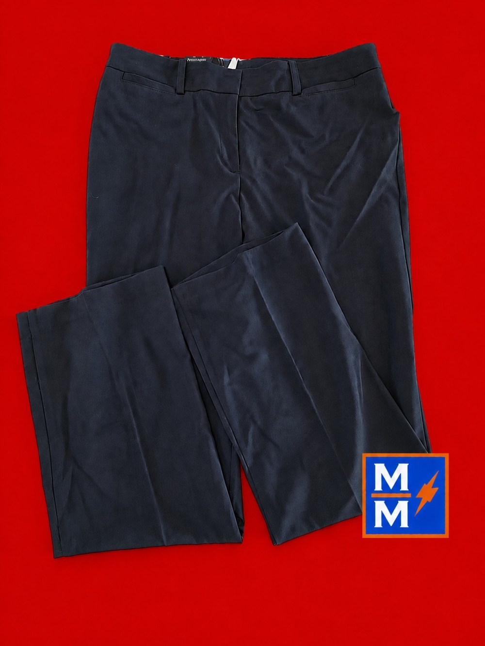 George Women’s Curvy Fit BlMen's Dress Pants in Dark Navy - Classic Straight Fit